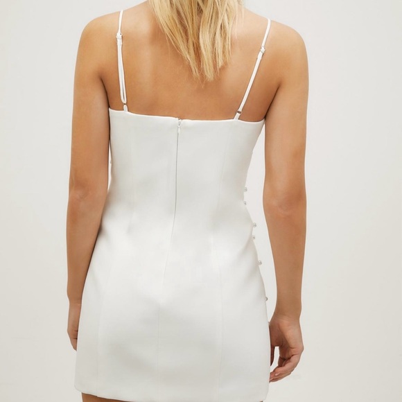 Premium Pearl Embellished Mini Dress - Picture 4 of 4